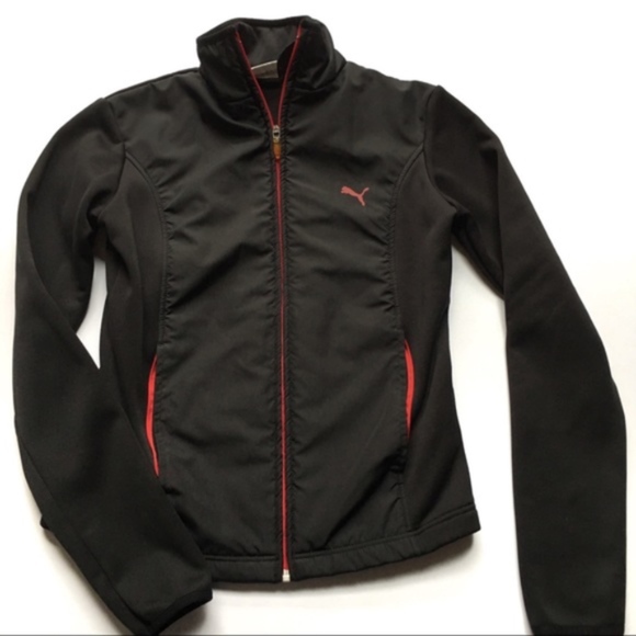 Puma Jackets & Blazers - Puma Woman’s Black Zip Jacket Small